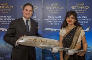 Etihad Airways Flagship Airbus A380 Service to Mumbai - Dubai