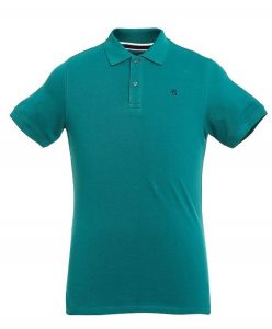 Green Pique Polo - Rs 1299