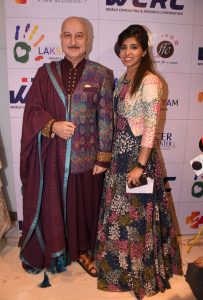 Actor Anupam Kher and Founder Lakshyam Raashi Anand