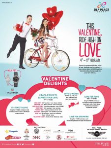 Dlf saket Valentine ad