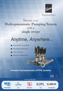 Kirloskar Brothers - Hydro-Pneumatic System - Vertical