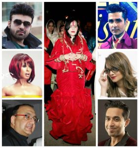 Radhe Maa mermaid dress collage