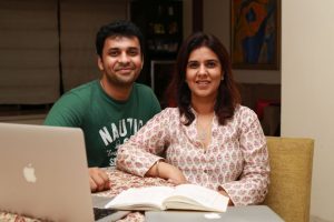 Syybol Founders - Ashraf Sayed and Manisha Kapoor