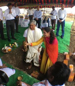 Groundbreaking Ceremony of VSoft Technologies Mangalagiri Software Development Centre at Amravati 2