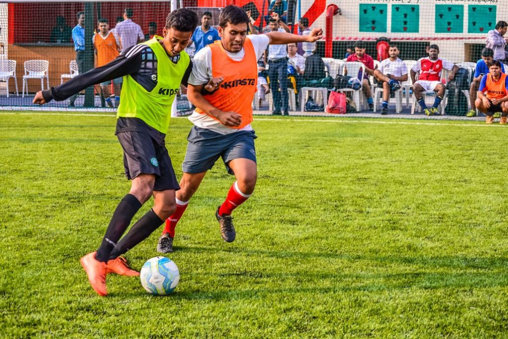 Indias largest rooftop football arena launched at Embassy Manyata Business Park