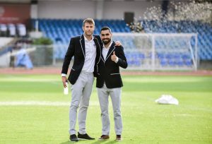 Juanan Gonzalez and Dimas Delgado - Tailorman - Suits Partner - Bengaluru Football Club