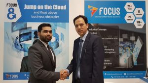 Focus Softnet - Fateh Ali - Director - left and Jawad Ali Khan - CEO - North America and APAC