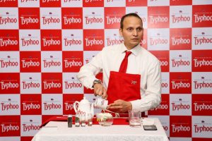 Razi Khan at Typhoo Tea Tasting Session