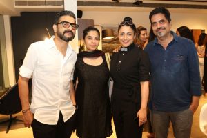 Sunil Padwal - Seema Shetty - Tanuja Padwal - Sudarshan Shetty - BoConcept second Flagship store launch