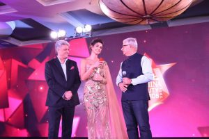 Disha Patani on-stage - The Nykaa Femina Beauty Awards 2018 hosted at Mumbai
