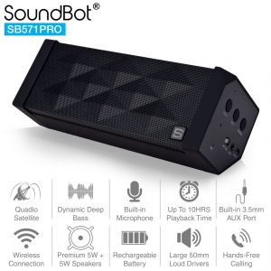 SoundBot launches Surround Sound Bluetooth Speaker SB571PRO 1