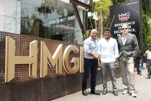 Actor Puneeth Rajkumar inaugurated HMG Stones Gallery at 1 Sankey Road