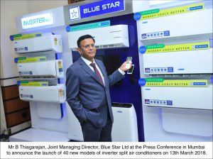 Blue Star launches 40 new models of highly energy-efficient inverter split air conditioners
