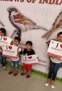 Oberoi Mall Celebrated World Sparrow Day in association with Nature Forever Society
