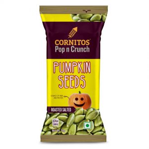 Cornitos Roasted Salted Pumpkin Seeds - Make your snack time tastier and healthier Vertical