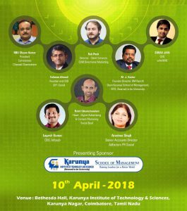 Karunya Institute of Technology and Sciences to organise The Coimbatore Digital Summit 2018 2