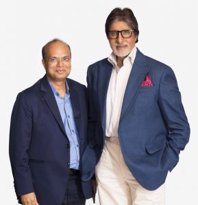 Rajendra Agarwal - Mentor with the Brand Ambassador of the Power Brand GRADO - Amitabh Bachchan