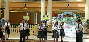 Street play on Social Media and Cyber safety at Growels 101 Mall
