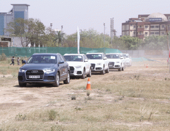 Audi Noida, Audi Delhi West hosts the Q-Drive event on 16th and 17th April 2016