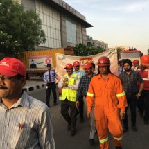 Fire Safety week at DLF Place Saket