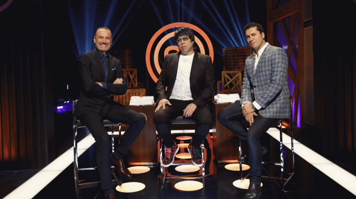 MasterChef Canada Season 2 - L-R - Michael Bonacini, Alvin Leung & Claudio Aprile
