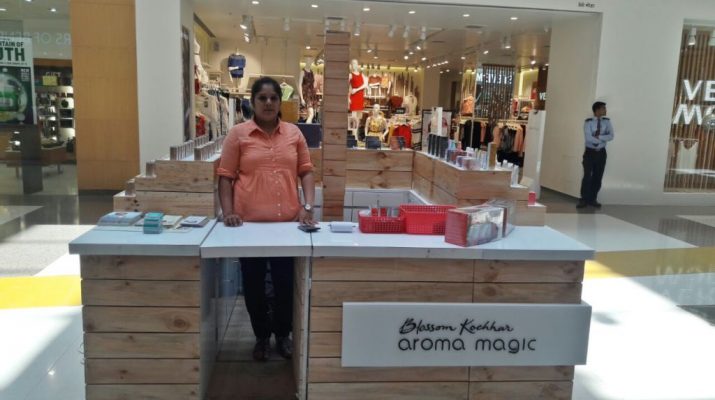 Blossom Kochhar Aroma Magic launches its first kiosk in Mumbai at R City Mall