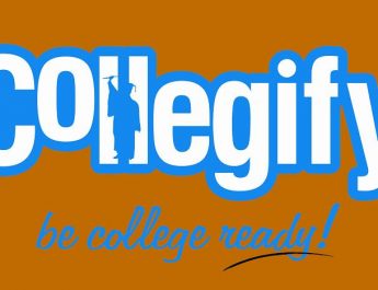 Collegify Logo with Orange Background