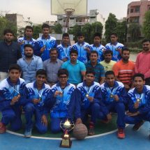 Delhi School basketball Team won yet another award