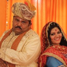 Jitu Shivhare and Aarti Khandpal as Gadhaprasad and Markati - GadheKiShaadi 2