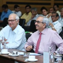 Mr Jamshyd Godrej and Mr Nadir Godrej at Waste Management Conclave organised at Godrej Office in Vikhroli