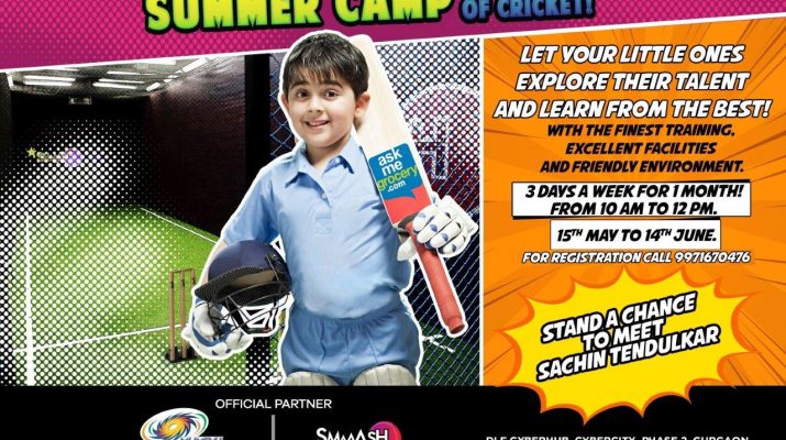 Summer Camp 6-15 yrs at Smaaash Gurgaob Cyberhub