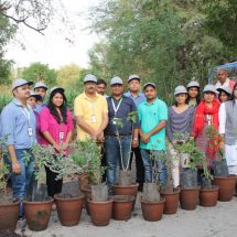 CapitalVia commemorate World Environment Day by planting saplings in an NGO in Indore