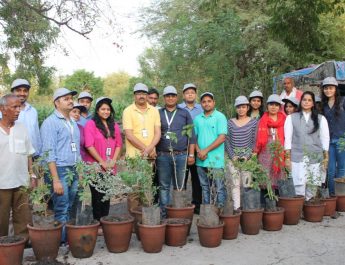 CapitalVia commemorate World Environment Day by planting saplings in an NGO in Indore