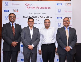 HULs Fair and Lovely Foundation partners NIIT and English Edge to promote mobile skilling courses for women in India