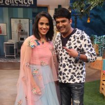 Kapil Sharma and Saina Nehwal