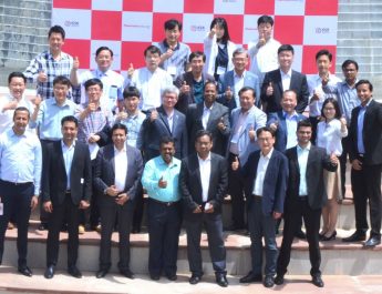 Korean delegation at Mahindra World City