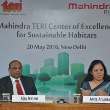 Mahindra TERI tieup CoE for Sustainable Habitats