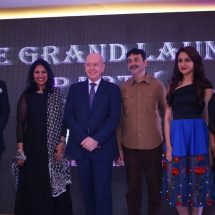 Mr Dinesh Rai - Ms Kavita Dutt - Mr Jean-Michael Casse - Mr Jayesh Ranjan - Ms Pragya - Ms Lakshmi Manchu at Grand launch of Mercure Hyderabad KCP
