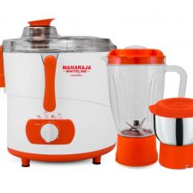 Novello Juicer Mixer Grinder - Blissful Saffron and White
