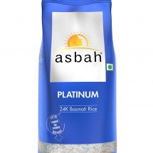 Platinum Basmati Rice 24K - 1kg from ASBAH