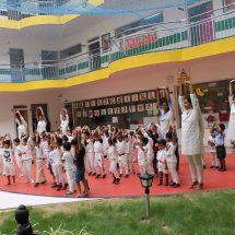 Trio Tots Celebrate International Yoga Day - Bengaluru