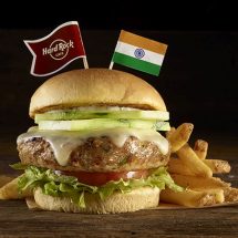 HRC Mumbai Tandoori chicken burger