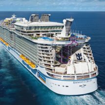 Harmony of the Seas - View 3 - Rear - Aerial