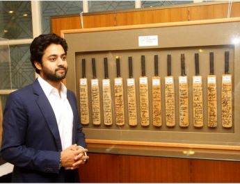 Digvijay Sinh Kathiwada launches his inaugural auction featuring sports memorabilia for Kathiwada Arts and Sports