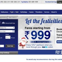 GoAir - HomePage