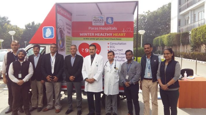 Paras Hospitals - Gurgaon bring doctors to your doorstep with new Mobile Van