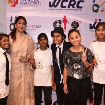 Poonam Anand with Lakshyam Kids