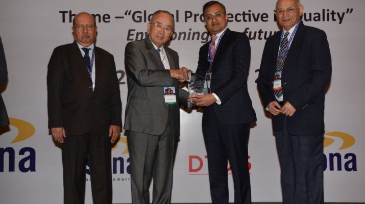 Rohit Saboo receives prestigious Ashoka Award for significant contribution to the quality management - ISQ 2016