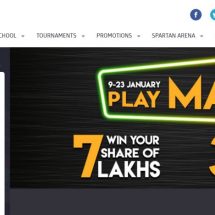 TheSpartanPoker - Website - Page