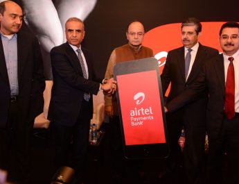 Union Finance Minister Shri Arun Jaitley launches Airtel Payments Bank